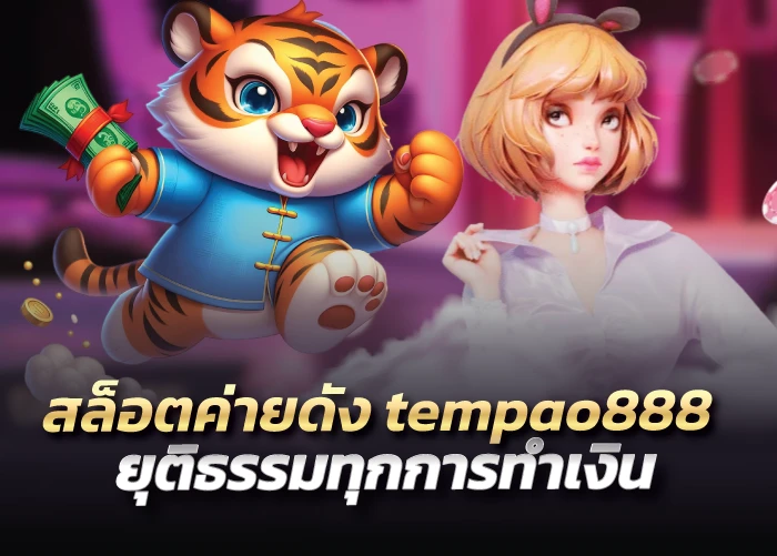 สล็อตค่ายดัง tempao888 ยุติธรรมทุกการทำเงิน